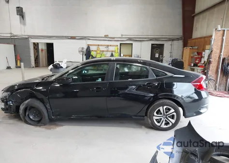 2018 Honda Civic Lx из США, поврежденный, VIN 2HGFC2F52JH610481